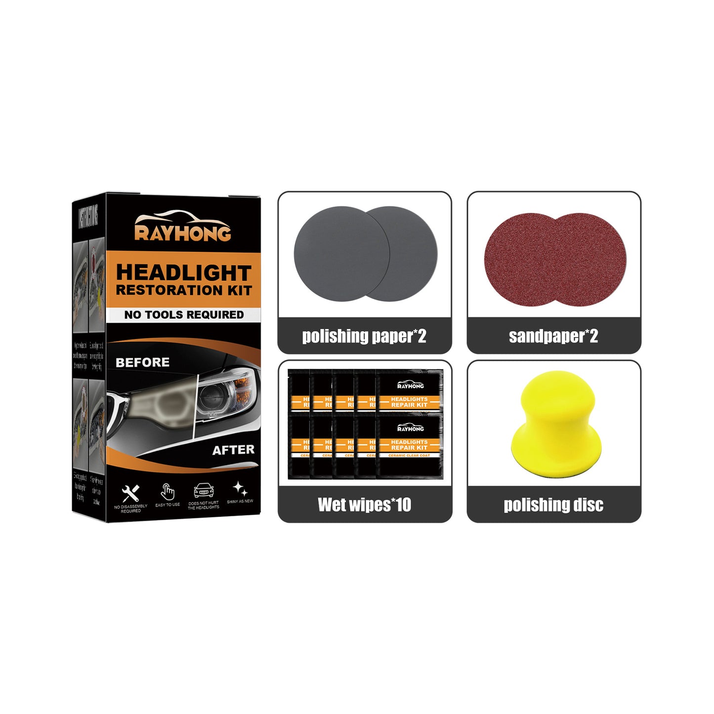 Car Light Repair Automotive Ceramic Headlight Repair Repair Scratches
