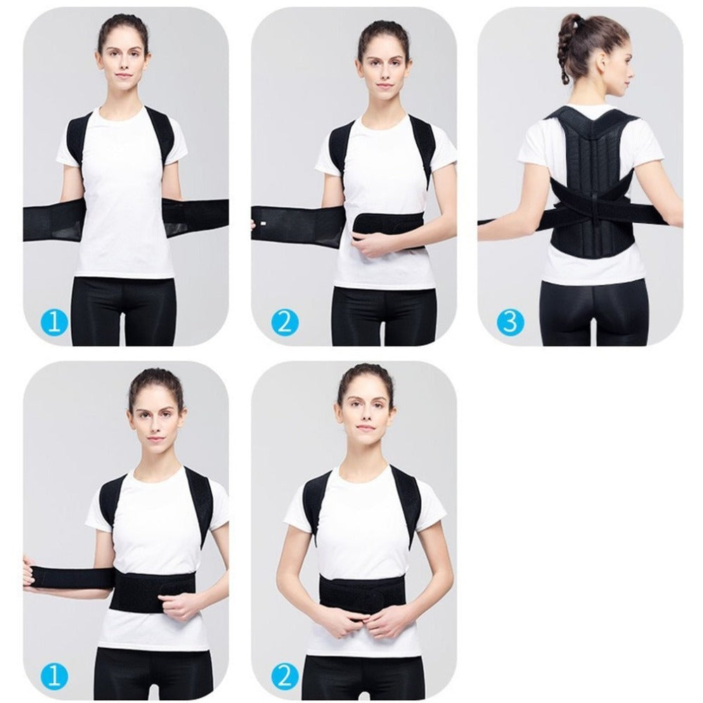 Correct your posture and realign your spine effortlessly. Designed for all-day comfort and maximum support.