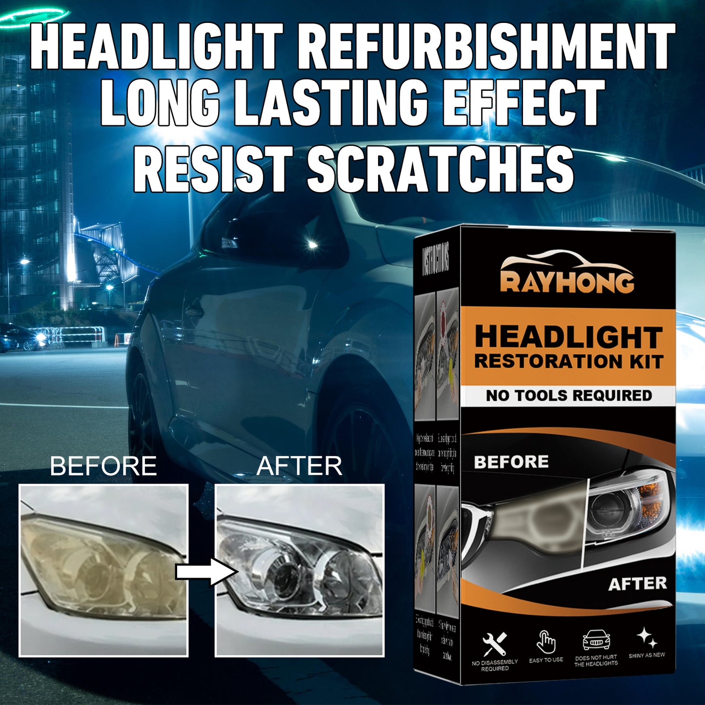 Car Light Repair Automotive Ceramic Headlight Repair Repair Scratches
