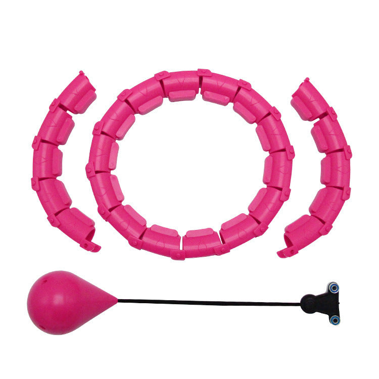 Anneau de fitness réglable pour exercices abdominaux et taille fine, amovible, massage, fitness, gym, entraînement à domicile, perte de poids