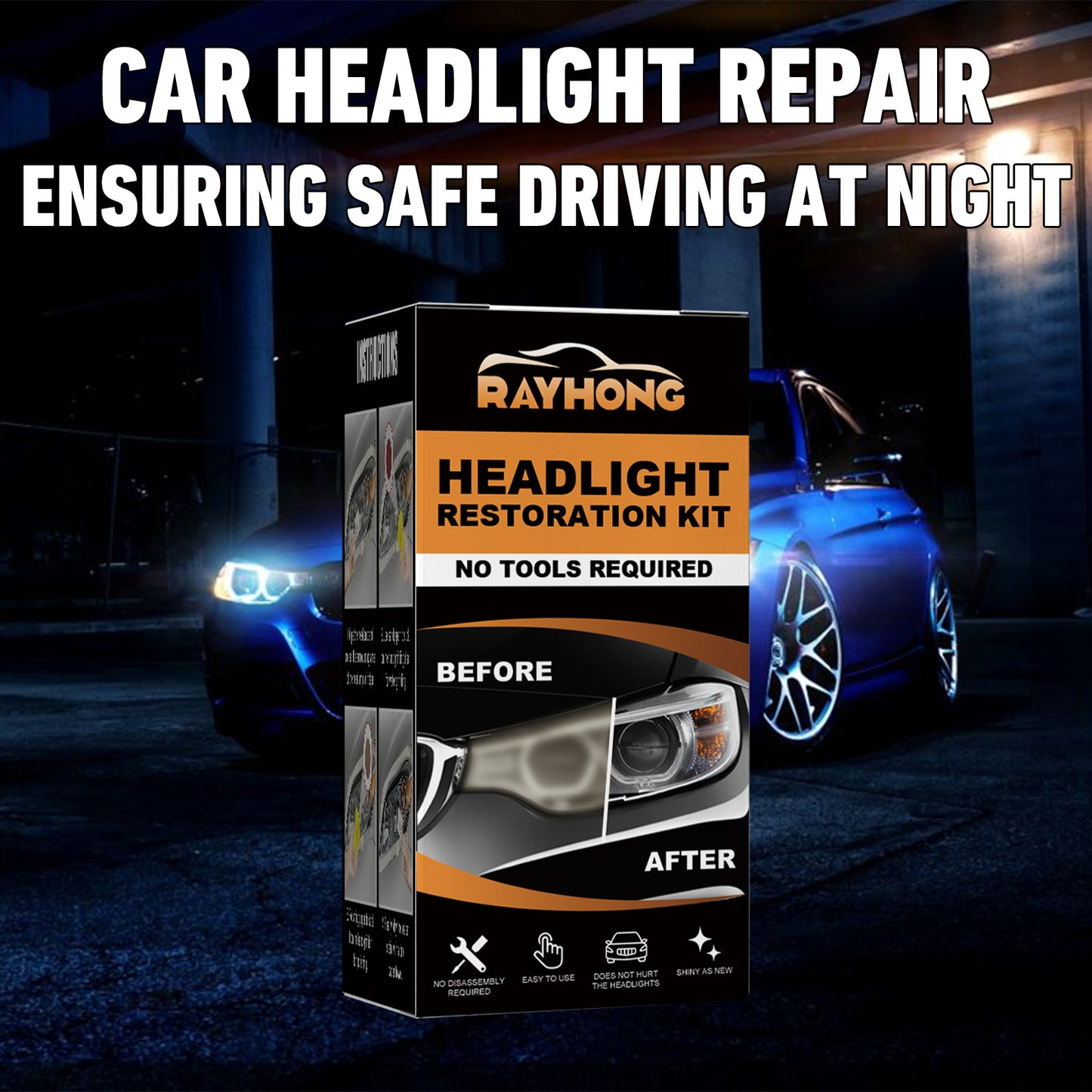 Car Light Repair Automotive Ceramic Headlight Repair Repair Scratches