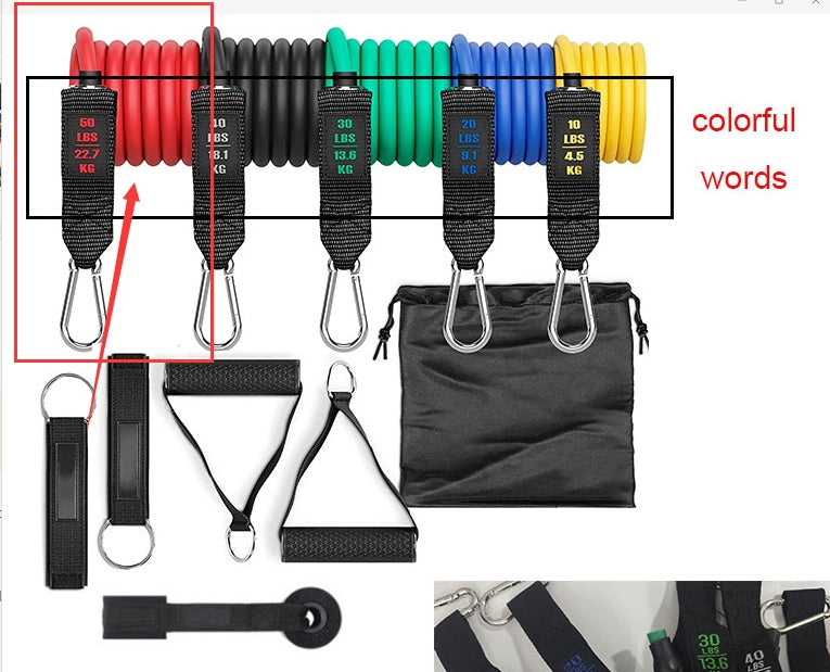 Fitness Rally Elastische Touw Weerstandsband