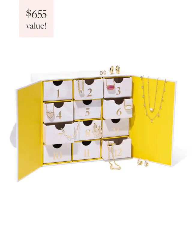 2025 Kendra Scott Advent Calender 12 Days of Joy